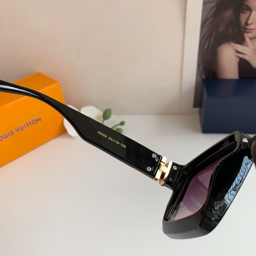 ルイヴィトンサングラス角部分ディテール